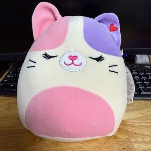 Squishmallows Nell the Cat 8 Inch With Tags Excellent Condition